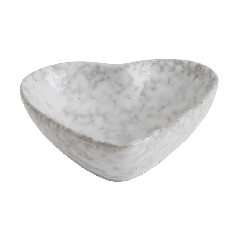 3-1/4" Heart Stoneware