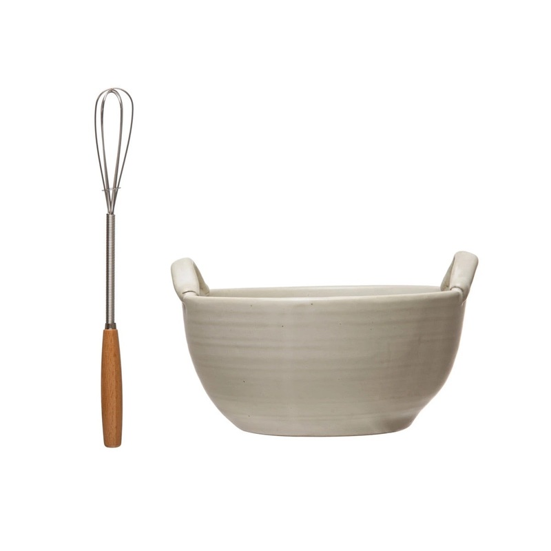 6.75" Stoneware Batter Bowl