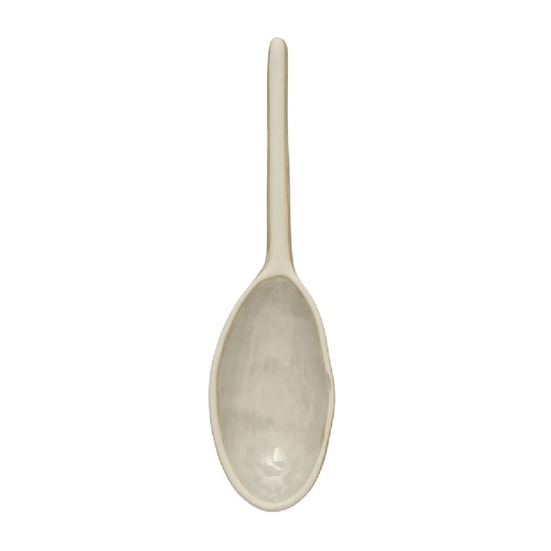 8" Reactive Glaze Stoneware Spoon