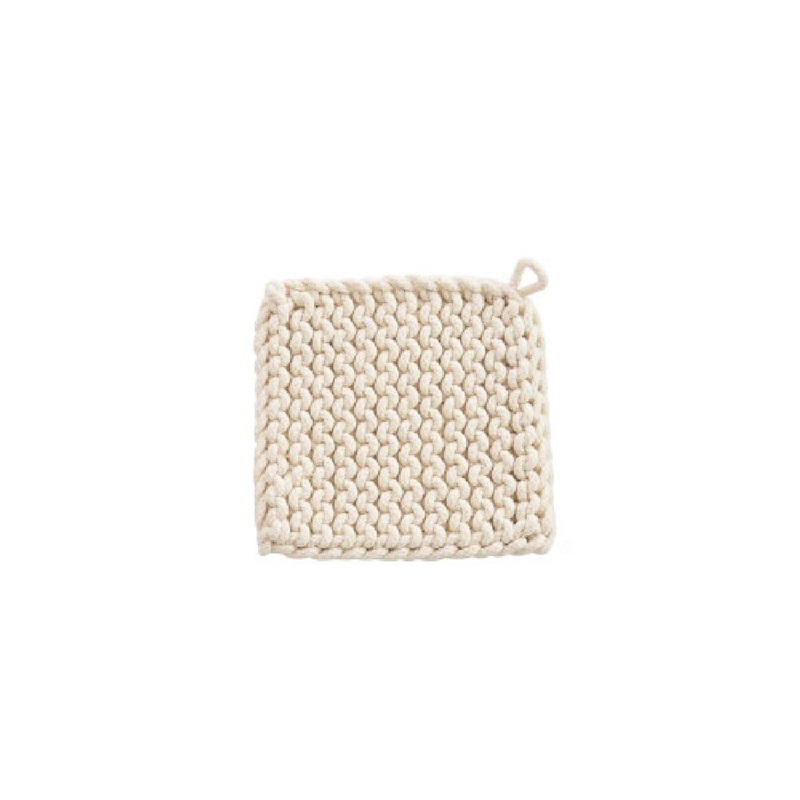 8" Square Crocheted Pot Holder
