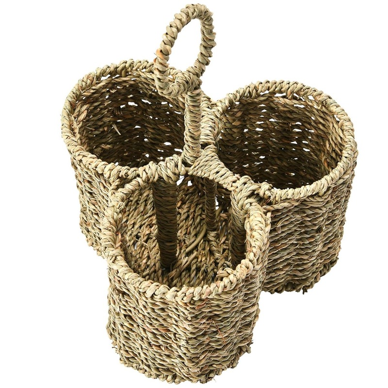 9.5" Basket Seagrass