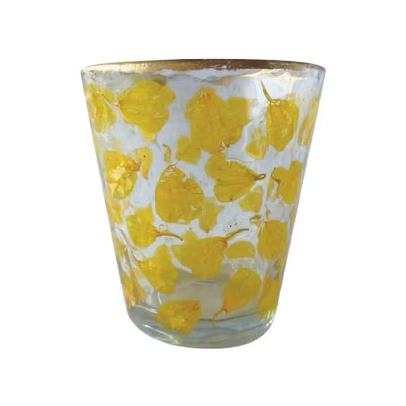 Hand Painted Recycled Glass