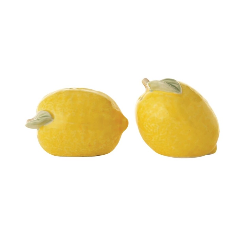 Salt/Pepper Stoneware Lemon