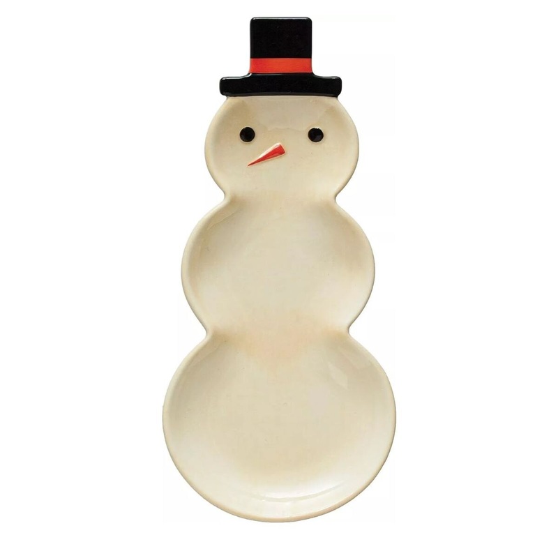 11.75" Snowman Platter