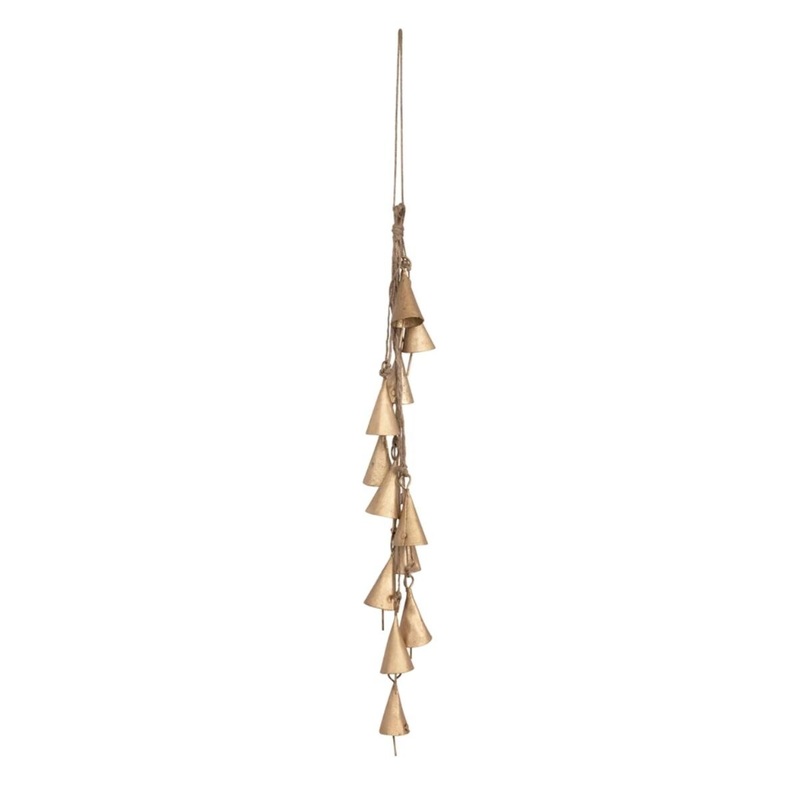 12-1/2" Hanging Metal Bell