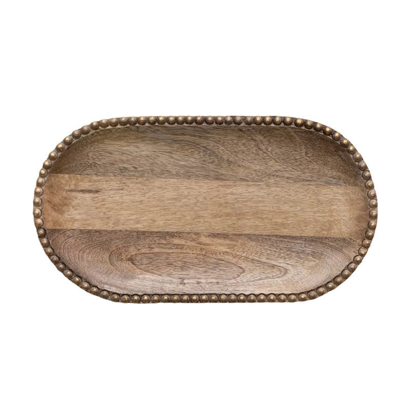 16.25x9 Mango Wood Tray