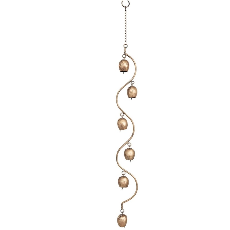 28" Metal Hanging Bells