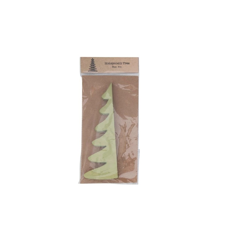 6" Round x 9"H Paper Honeycomb Tree