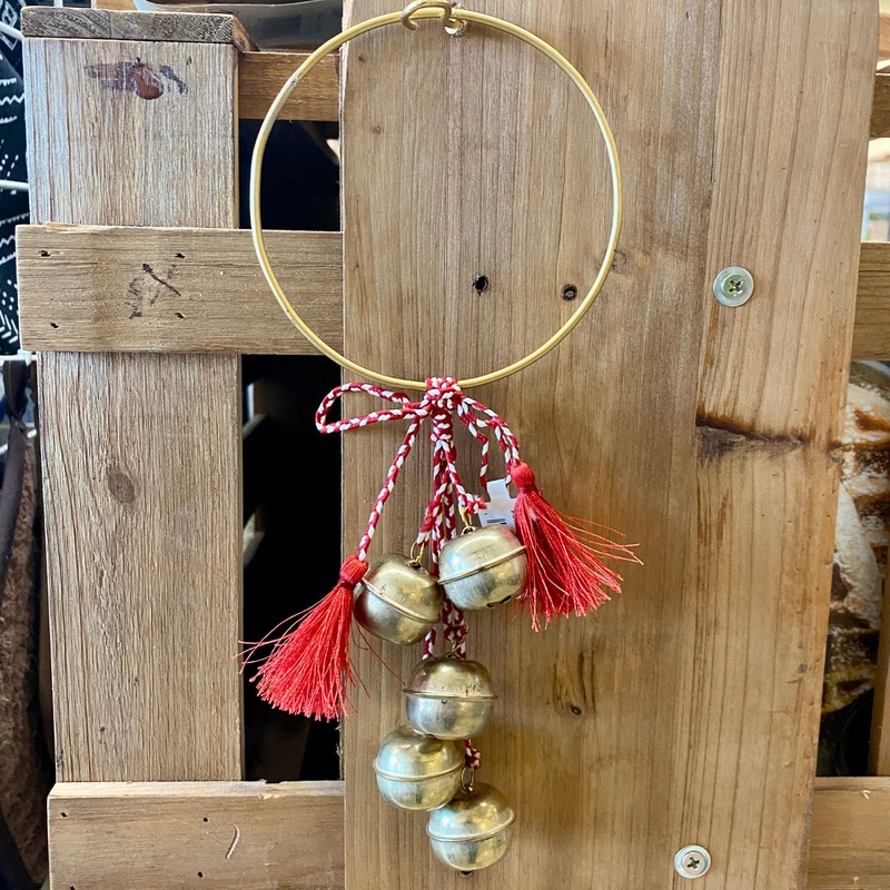 Christmas Bells w/ Ring Door Hanger
