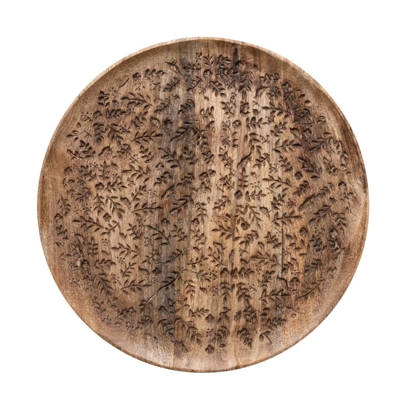 Tray Mango Wood 15.5"