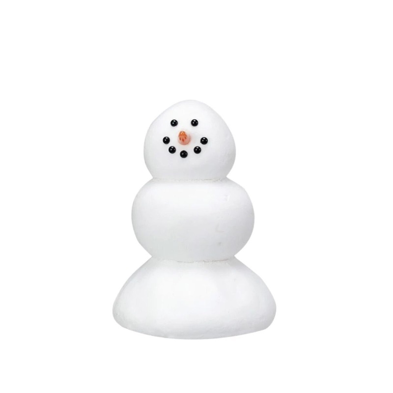 2.5" x 3.5" Clay Dough Snowman