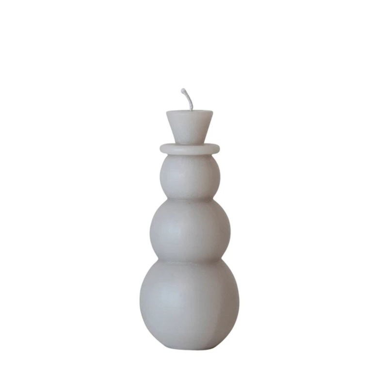 4.5" Snowman Candle