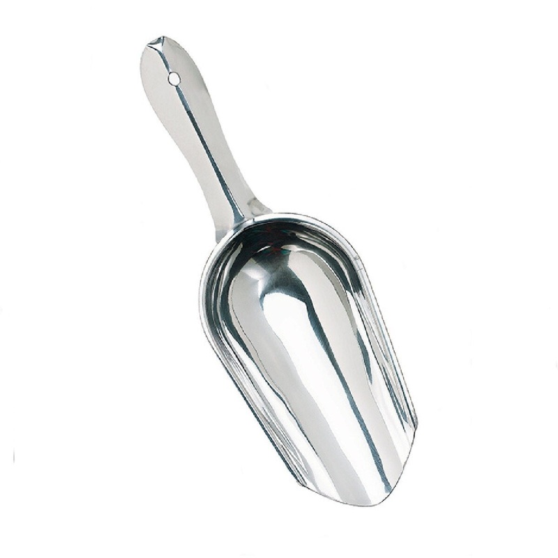 Stainless Steel Ice Scoop - 12 Oz