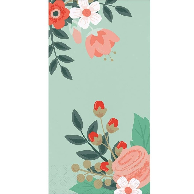 Modern Floral Napkins