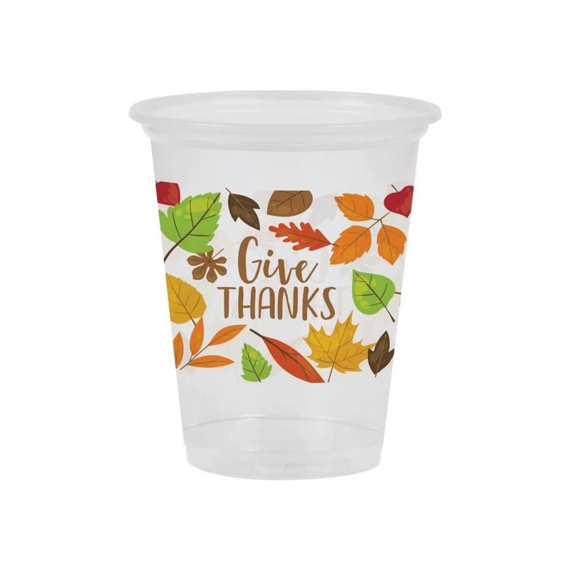 16 oz Fall Leaves Tumbler