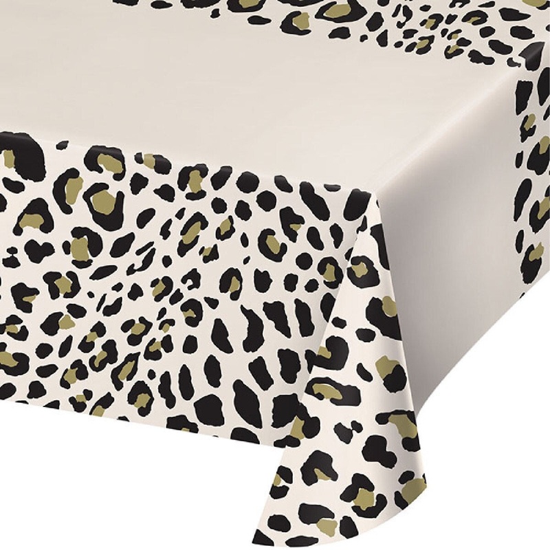 54" x 102" Leopard Table Cover