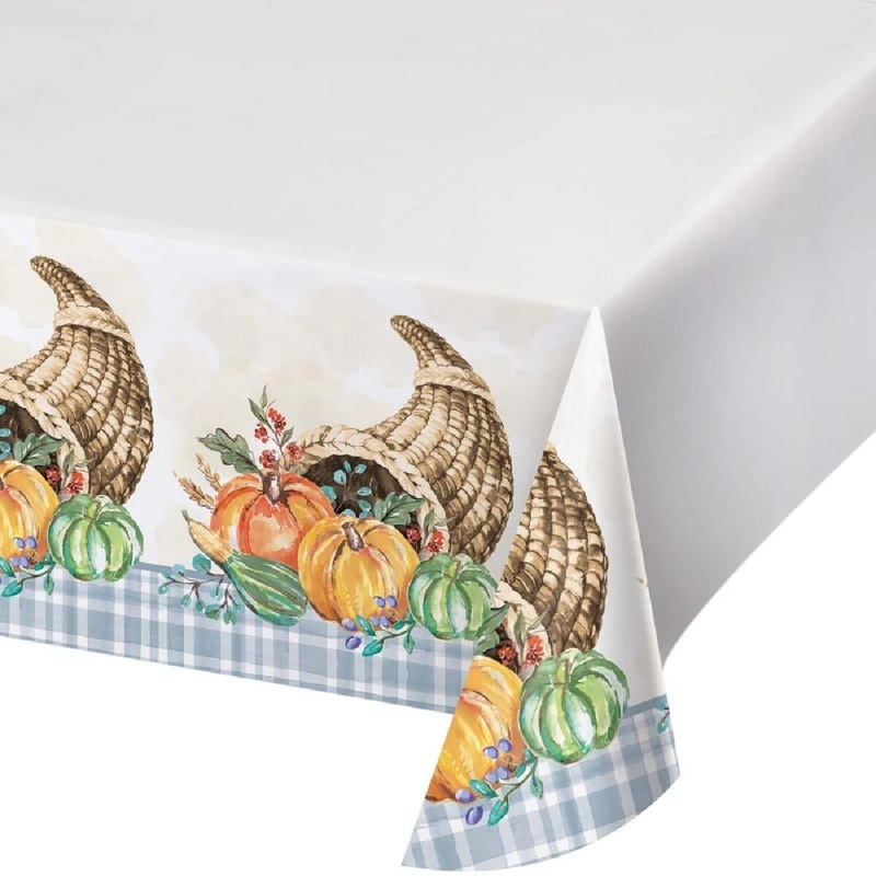 54x96 Decadent Cornucopia Table Cover