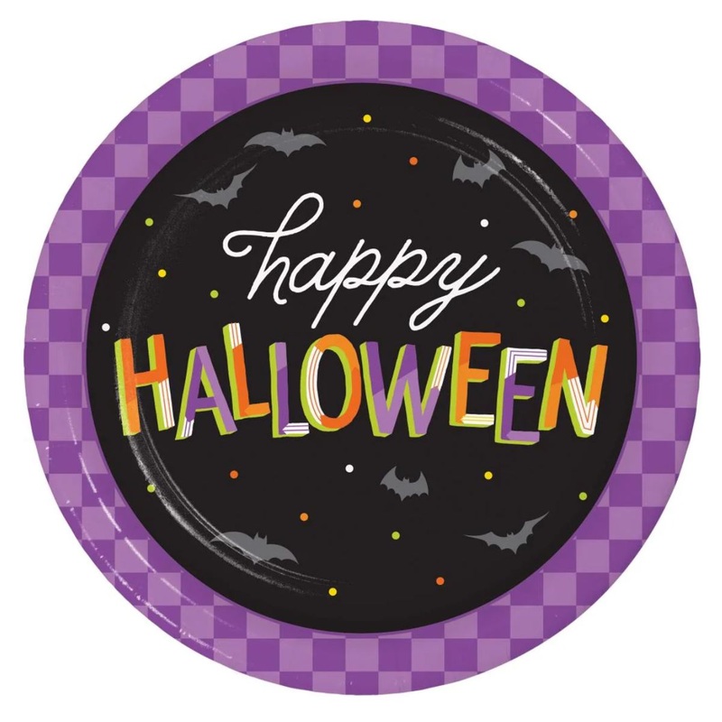 9" Halloween Plate