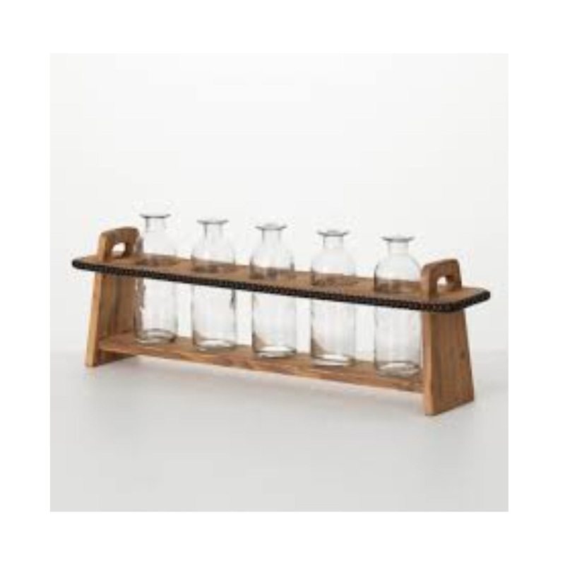 Vase Bottles w/Base