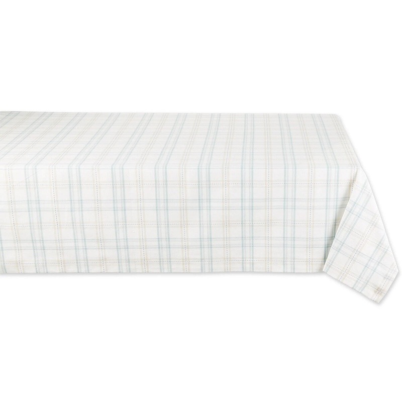 52" x 52" Cottontail Plaid Tablecloth