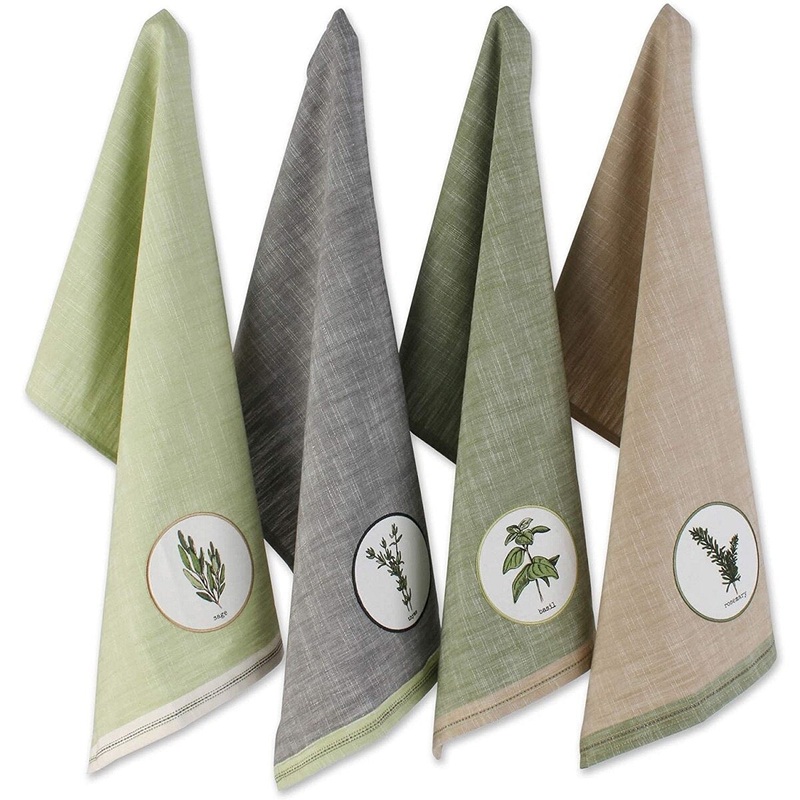 Fresh Herbs Dish Towel