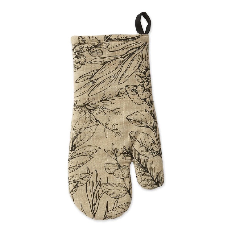 Fresh Herbs Oven Mitt