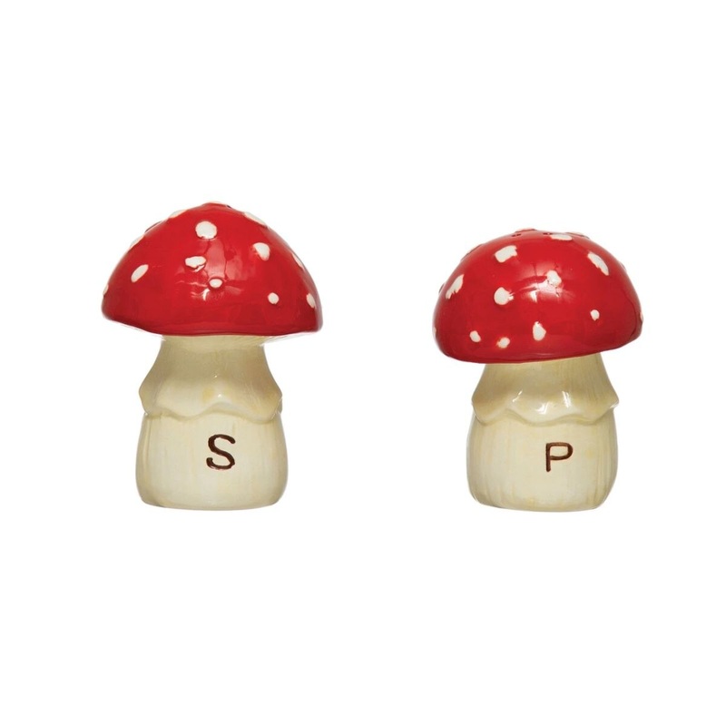 Mushroom Salt/Pepper Shakers