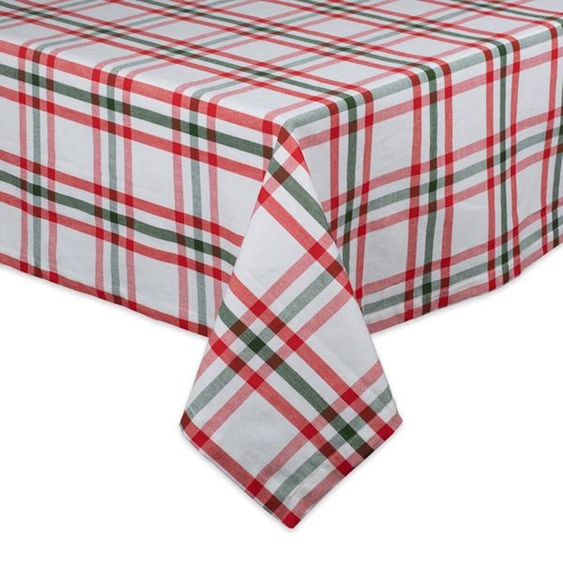 Nutcracker Plaid 60" x 84" Table Cloth