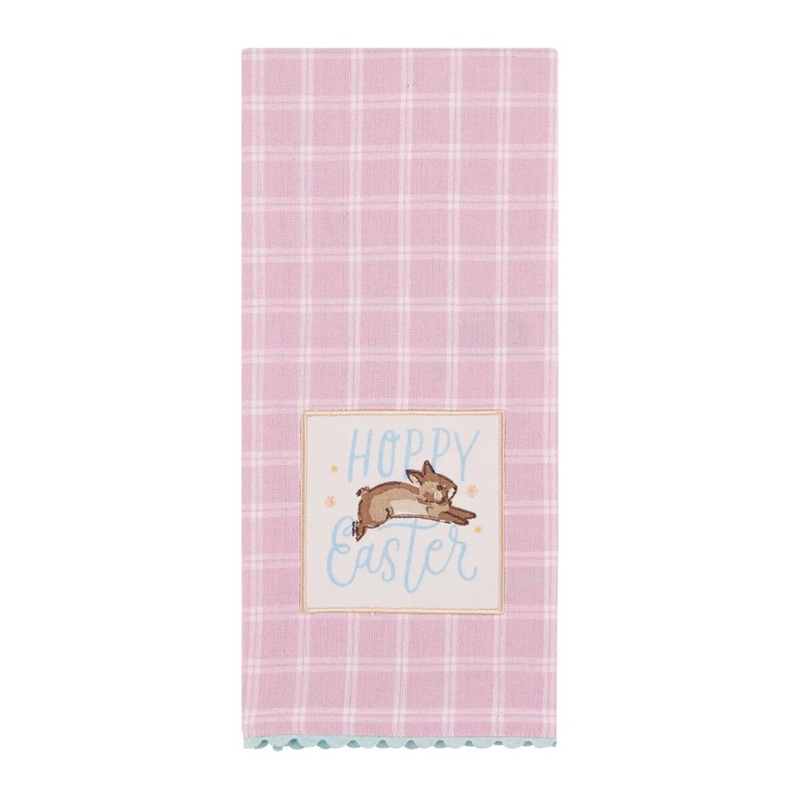 Hoppy Bunny Dish Towel