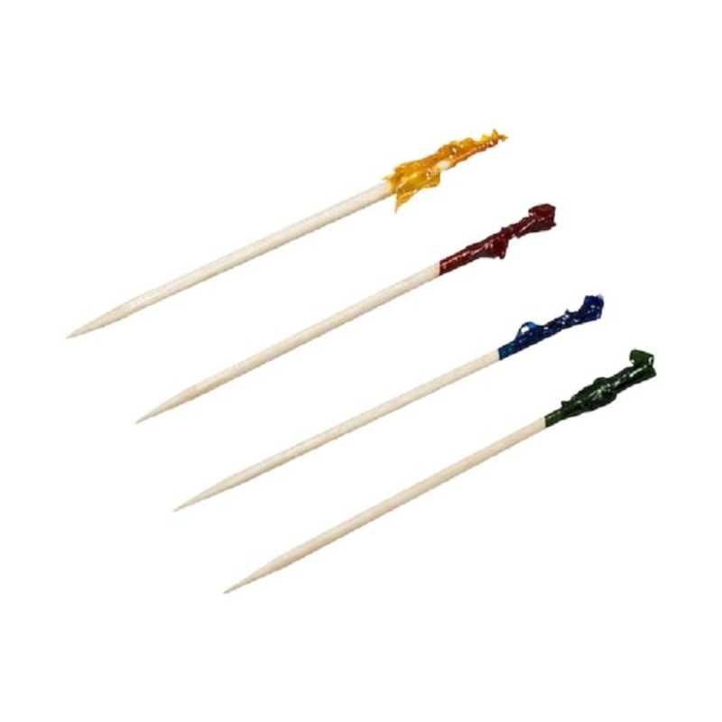 4" Frill Pick Cellophane