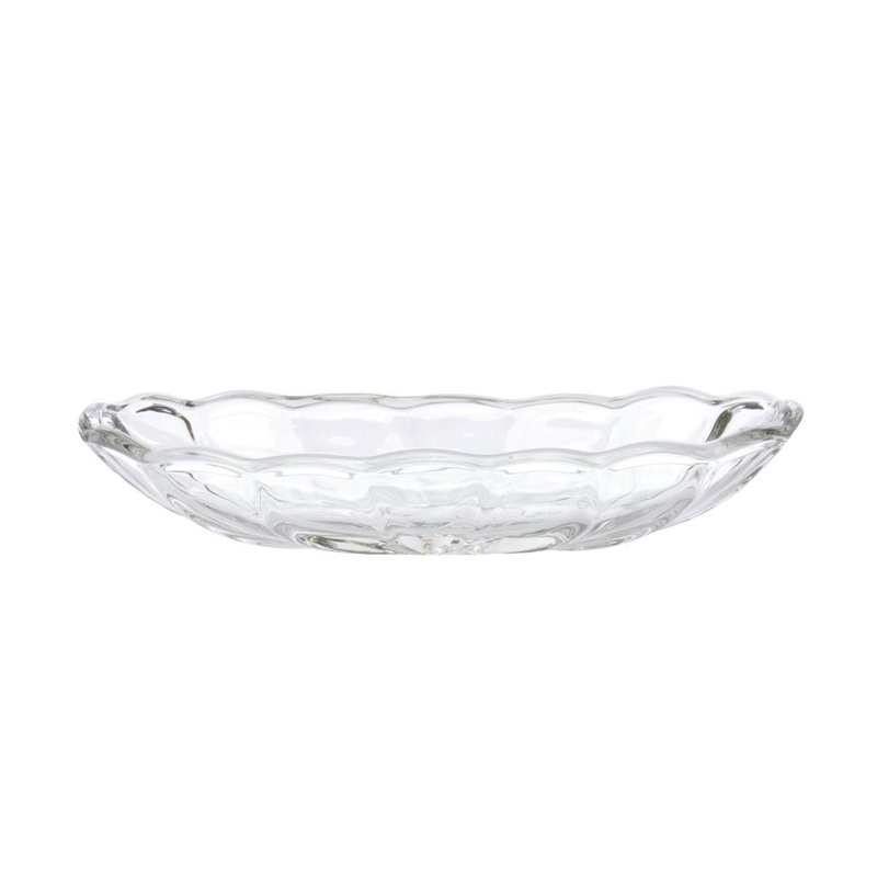 8-1/2" Glass Banana Split Dish