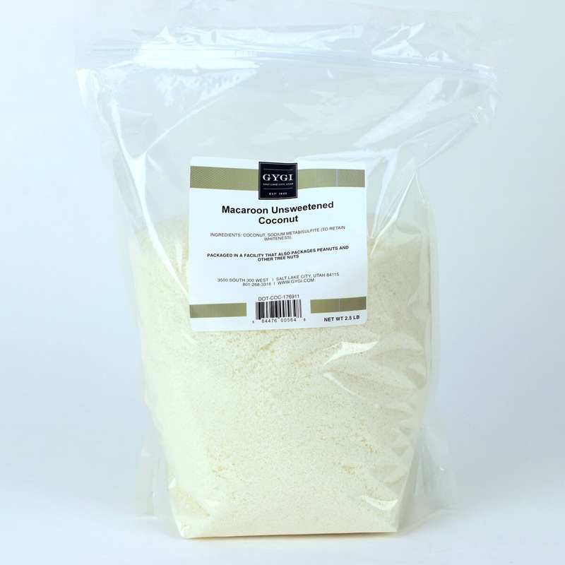 Coconut Macaroon Unsweetened 25 lb