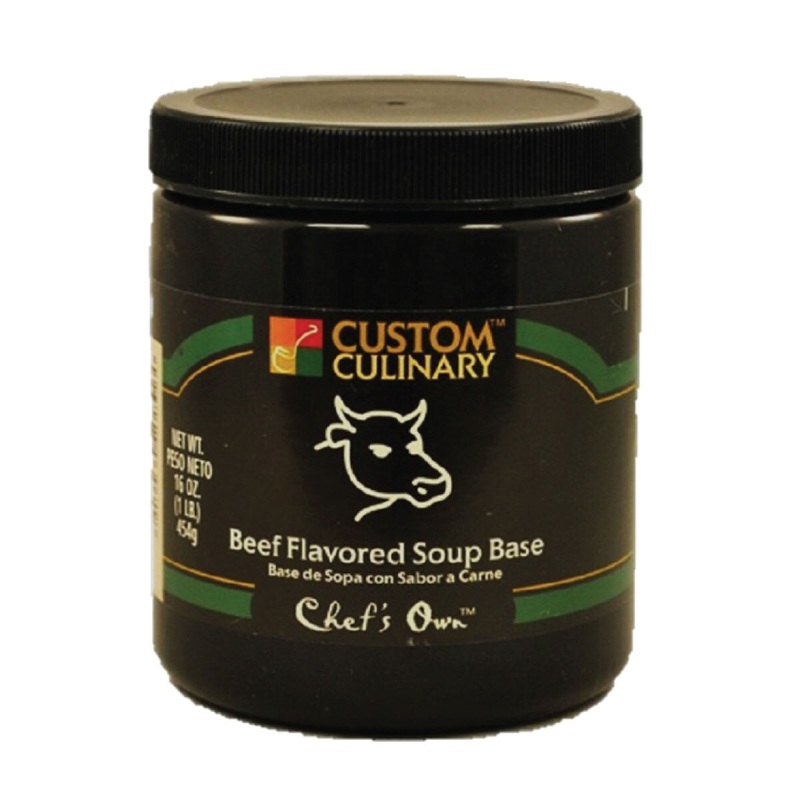 Custom Beef Soup Base - Granular - 1 lb. Jar