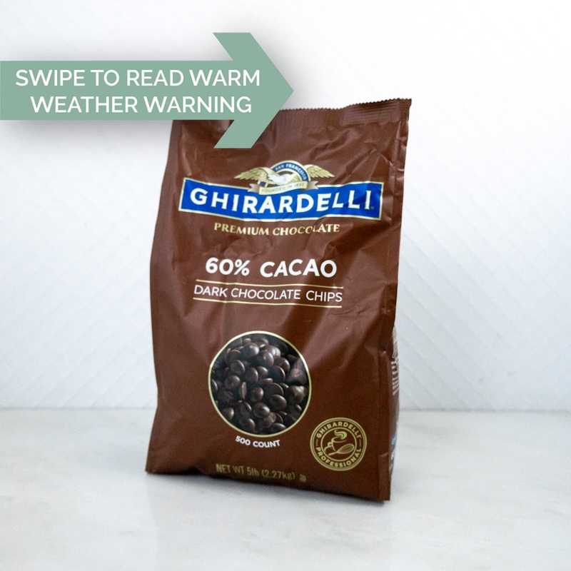 Ghirardelli 60% Cacao Chocolate Chips - 5 Lb. Bag