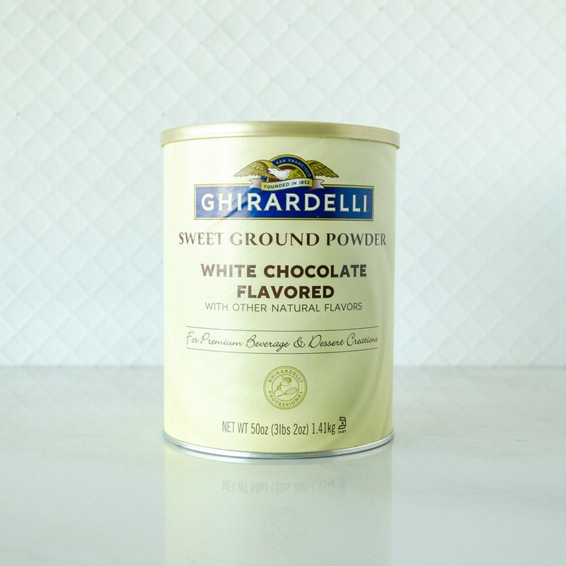 Ghirardelli Sweet Ground White Chocolate - 50 oz. Can