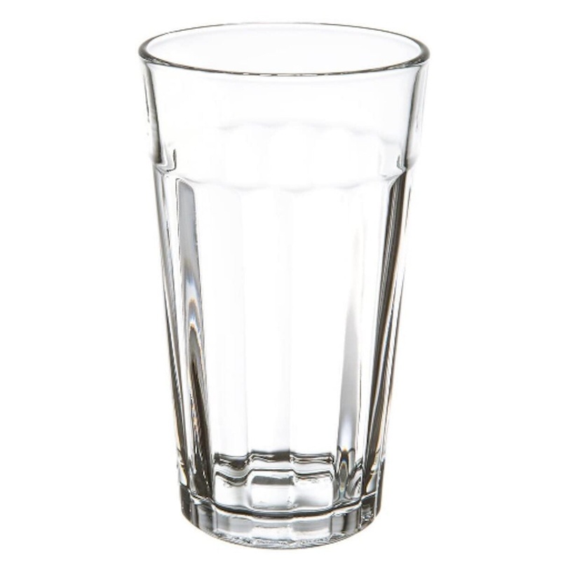 Libbey 16 oz Dura-Tuff Paneled Glass Tumbler - 15642