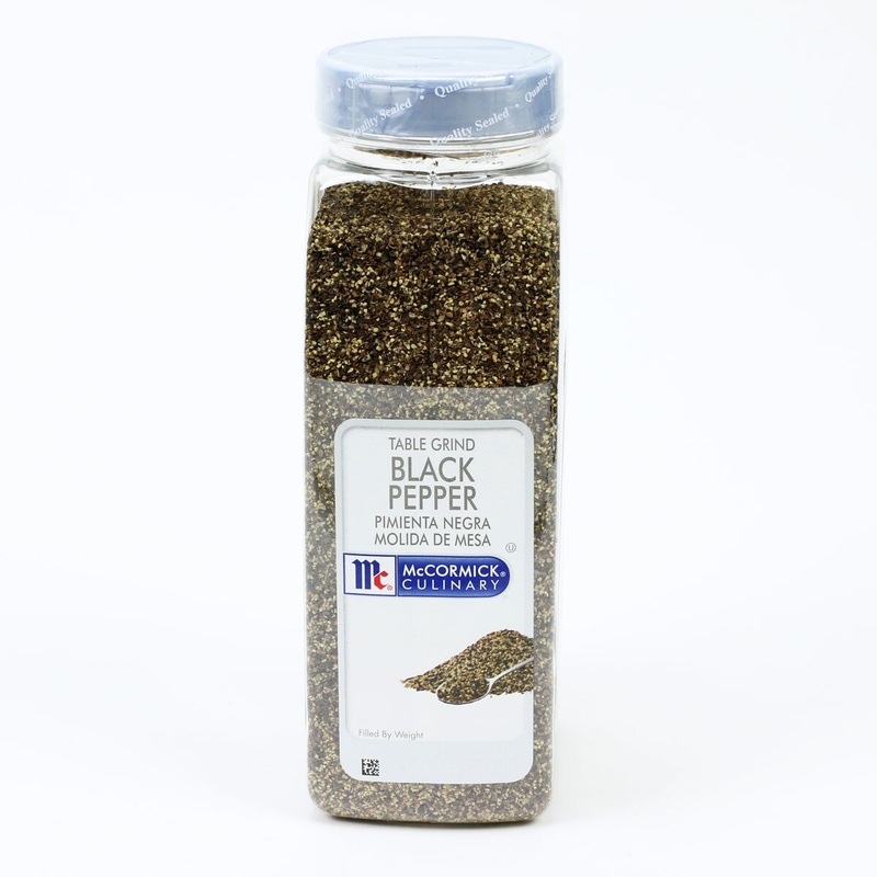 McCormick Black Pepper Ground (Table) - 18 oz.