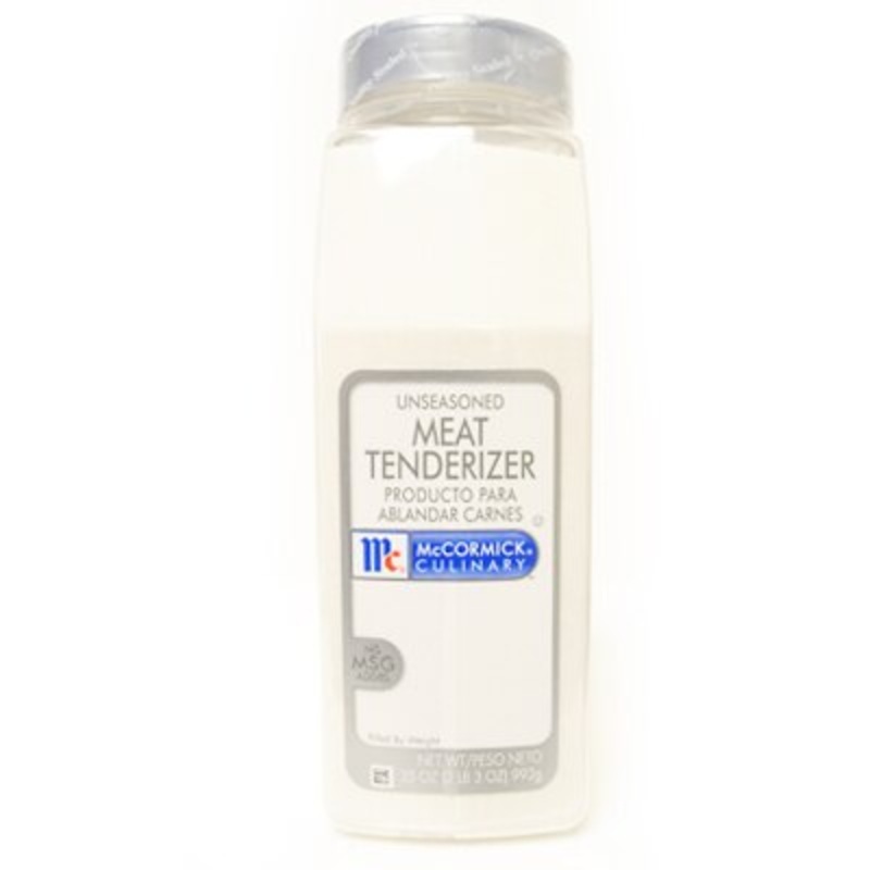 McCormick Meat Tenderizer (Unseasoned) Seasoning - 35 oz.