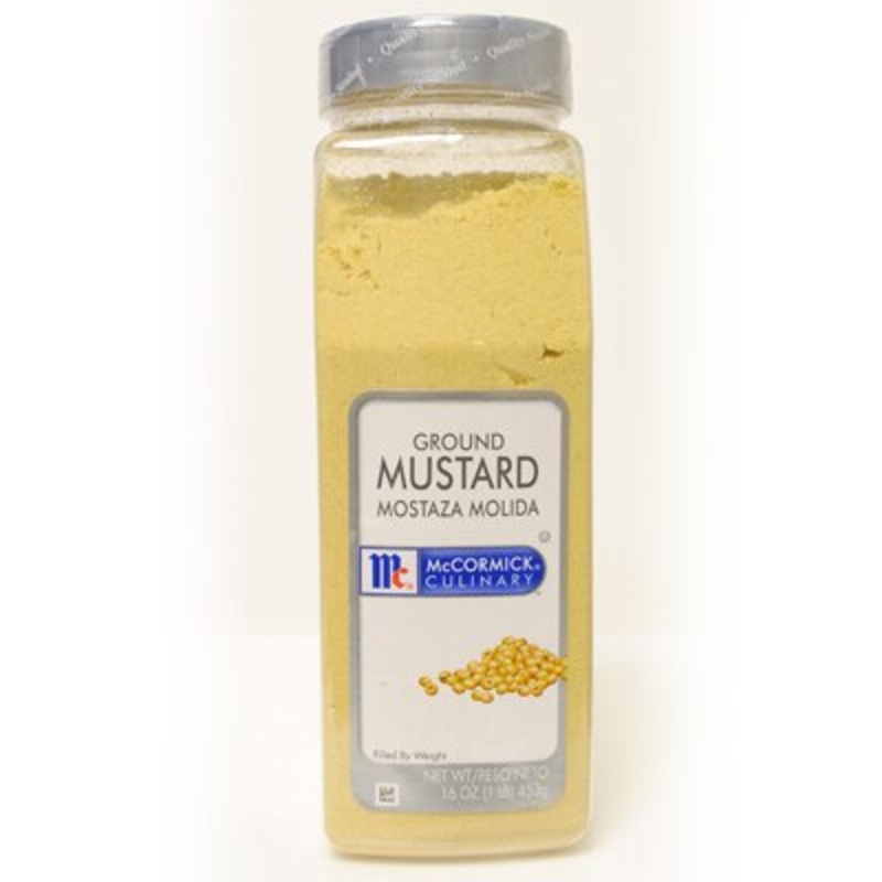 McCormick Mustard, Ground Spice - 16 oz.