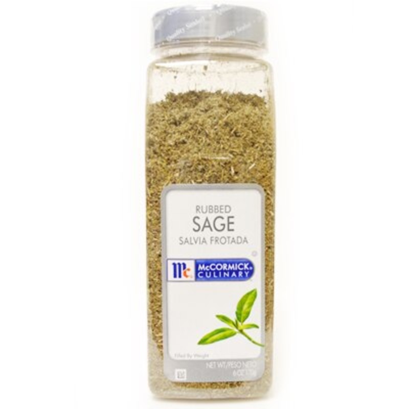 McCormick Sage Rubbed Spice - 6 oz.