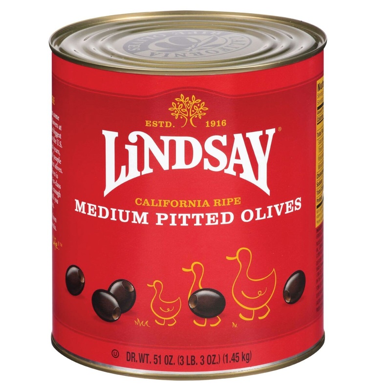 Medium, Ripe, Pitted Olives - 10 Can - 486 Count