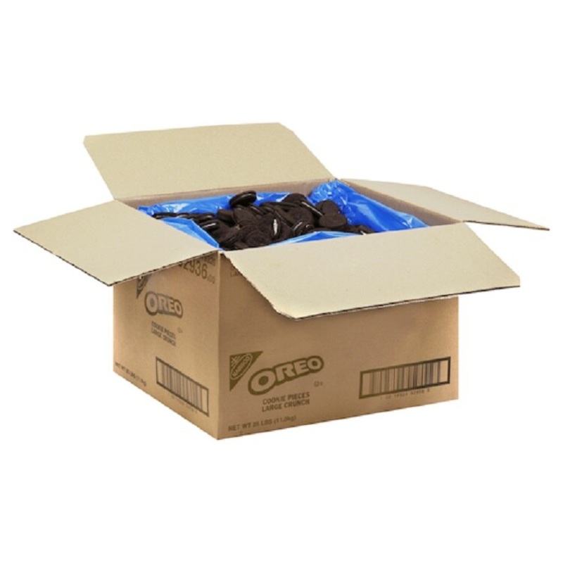 Nabisco Oreo Medium Pieces - 25 Lb. Case