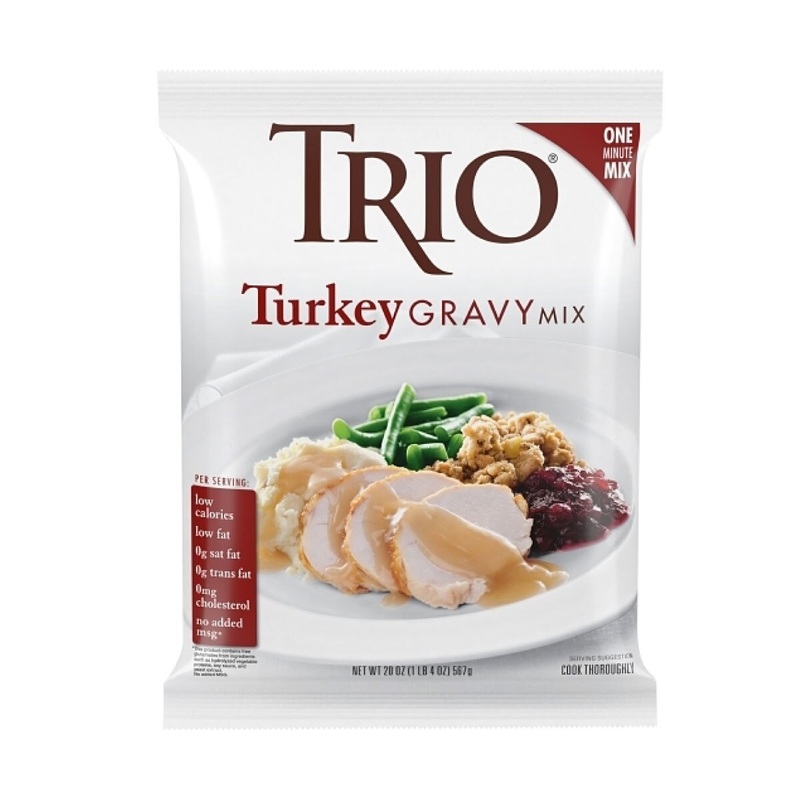 Trio Turkey Gravy Mix - 20 oz.