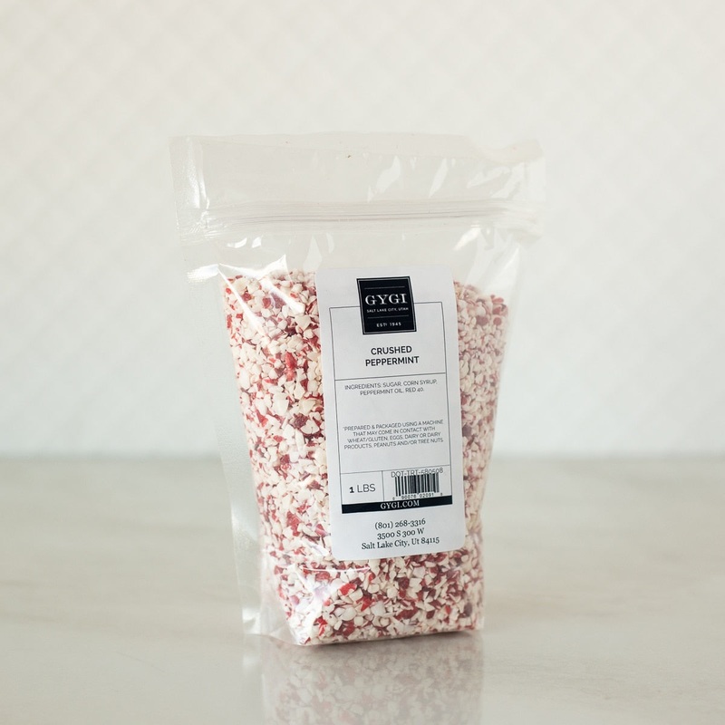 Crushed Peppermint Candy Pieces - 1 Lb