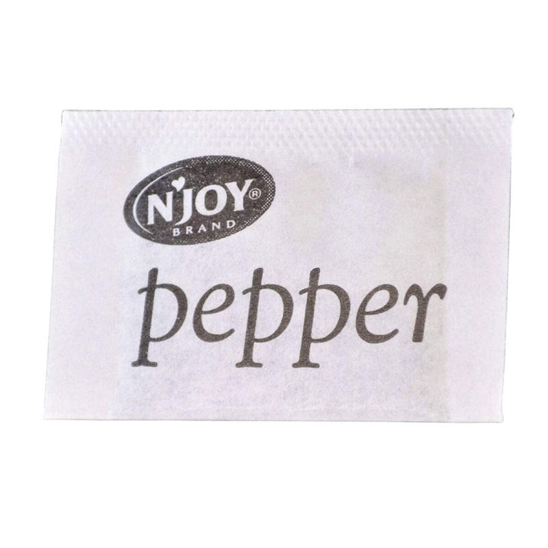 Individual Pepper Packets - Case of 1,000