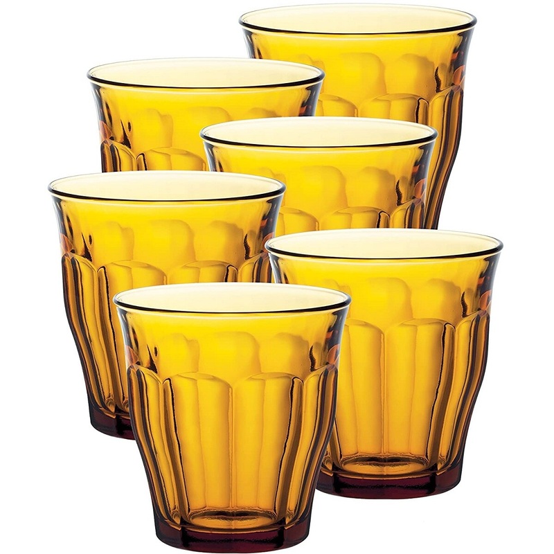 Tumbler Amber Picardie 10.5 oz Each (dis)