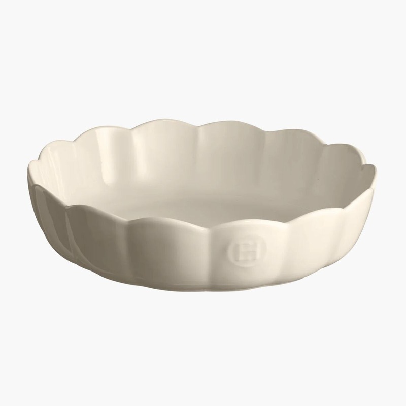 10.5"x 10.5" Clay Madeleine Round Dish