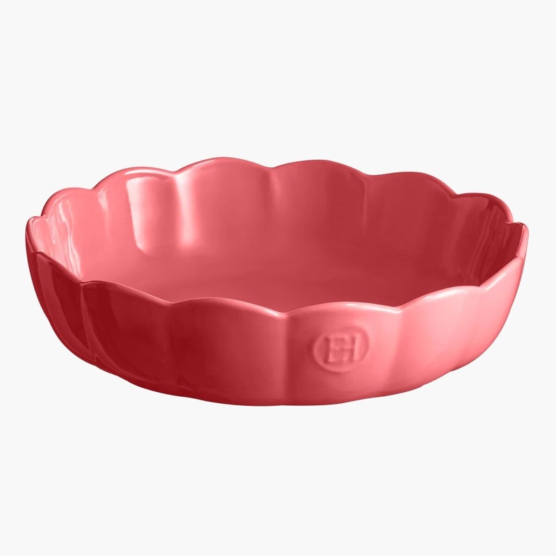 10.5"x 10.5" Rose Candy Madeleine Round Dish