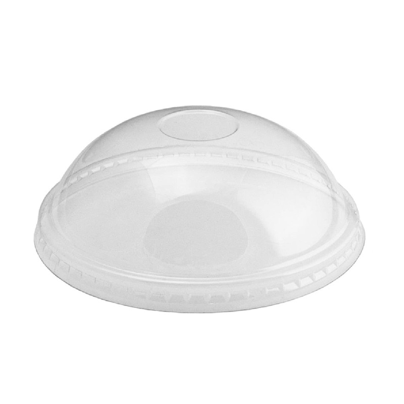 6/8 Oz. Ice Cream Cup Dome Lid - Pack of 50