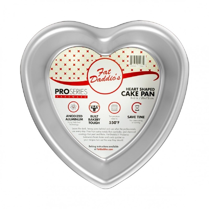 8x3 Heart Cake Pan